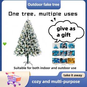 One Type Of 2.1m Artificial Christmas Decorative Tree With Multiple Accessory Packs. Optional Colors. Pink, Red, Gold, Blue. On Off-season Promot (Color: Pink)